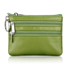 Load image into Gallery viewer, New Men/Women's Soft Pu Leather Wallet Card Coin Key Holder Zipper Purse