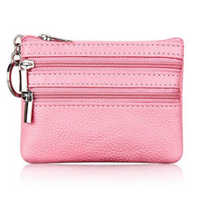 Load image into Gallery viewer, New Men/Women's Soft Pu Leather Wallet Card Coin Key Holder Zipper Purse