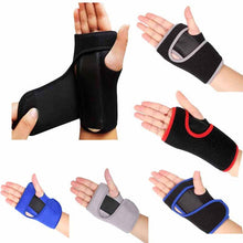 Load image into Gallery viewer, Wrist Support Hand Palm Brace Support Band Carpal Tunnel Splint Protector Arthritis Sprains Strain