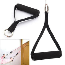 Load image into Gallery viewer, Nylon Tricep Rope Handle Cable Crossover Gym Machine Attachment Resistance