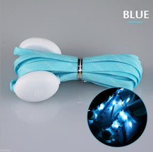 Load image into Gallery viewer, 2 Pair Shine LED 8 Color Change Luminescent Shoelace