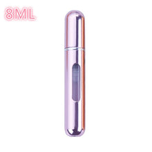 Load image into Gallery viewer, 8ML Mini Small Perfume Refillable Bottle Portable Aluminum Atomizer