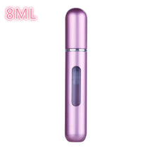 Load image into Gallery viewer, 8ML Mini Small Perfume Refillable Bottle Portable Aluminum Atomizer