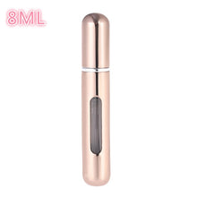 Load image into Gallery viewer, 8ML Mini Small Perfume Refillable Bottle Portable Aluminum Atomizer