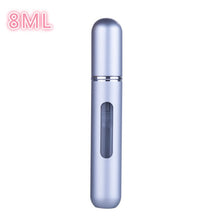 Load image into Gallery viewer, 8ML Mini Small Perfume Refillable Bottle Portable Aluminum Atomizer
