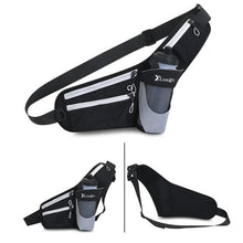 Load image into Gallery viewer, Running Waist Bag Fanny Pack with Water Bottle Holder