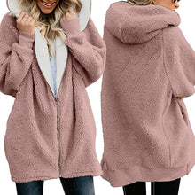 Load image into Gallery viewer, Winter Warm Coat Women Casual Zipper Coat