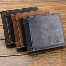 Load image into Gallery viewer, Fashion Business Men´s Bifold ID Credit Card Money Holder Wallet