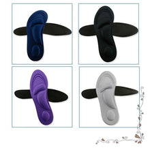 Load image into Gallery viewer, 2 Pair 4D Sponge Pain Relief Soft Insoles