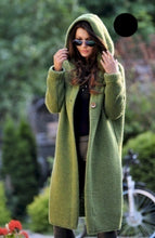 Load image into Gallery viewer, New Autumn Winter Women Hooded Coat