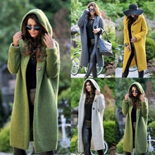 Load image into Gallery viewer, New Autumn Winter Women Hooded Coat