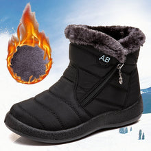 Load image into Gallery viewer, Women's Warm Waterproof Snow Boots Winter Non-slip Short Boots