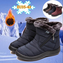Load image into Gallery viewer, Women's Warm Waterproof Snow Boots Winter Non-slip Short Boots