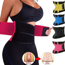 Load image into Gallery viewer, Fitness Belt Body Shaper Waist Trainer Trimmer Corset Waist Belt