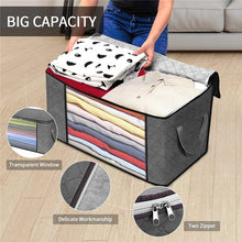 Load image into Gallery viewer, 3 Pack Space Saver Non-woven Storage Organizer Bags