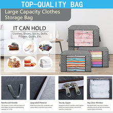 Load image into Gallery viewer, 3 Pack Space Saver Non-woven Storage Organizer Bags