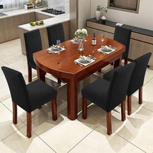 Load image into Gallery viewer, Solid Color Chair Cover