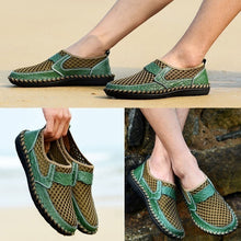 Load image into Gallery viewer, Men's Casual Outdoor Lazy Shoes Breathable Leather Sandals Beach Shoes
