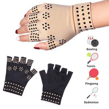 Load image into Gallery viewer, Anti-Arthritis Gloves with Magnetic Therapy Support Arthritis Pressure Pain Relief