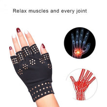 Load image into Gallery viewer, Anti-Arthritis Gloves with Magnetic Therapy Support Arthritis Pressure Pain Relief