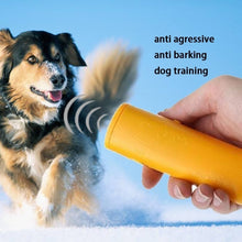 Load image into Gallery viewer, LED Dog Pet Repeller Barking Stopper Ultrasonic Dog Drive