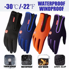 Load image into Gallery viewer, Winter Warm Bicycle Motorcycle Cycling Hiking Gloves