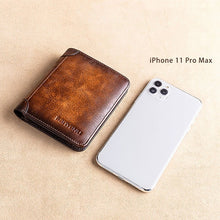 Load image into Gallery viewer, New Faux Leather Rfid Wallets for Men