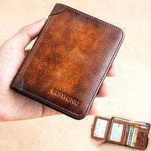 Load image into Gallery viewer, New Faux Leather Rfid Wallets for Men