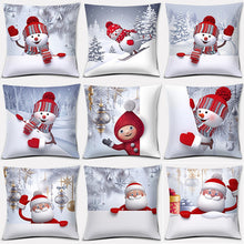 Load image into Gallery viewer, Funny Snowman Series Pillow Gift Home Office Decoration (45cm * 45cm)