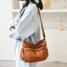 Load image into Gallery viewer, Ultra Soft Washed Fux Leather Bag