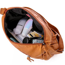 Load image into Gallery viewer, Ultra Soft Washed Fux Leather Bag