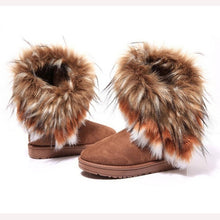 Load image into Gallery viewer, Women's Fashion Snow Boots Warm Boots