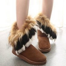 Load image into Gallery viewer, Women's Fashion Snow Boots Warm Boots