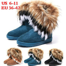 Load image into Gallery viewer, Women's Fashion Snow Boots Warm Boots