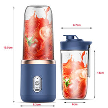 Load image into Gallery viewer, 6 Blades Portable Juicer Cup Juicer Fruit Juice Cup