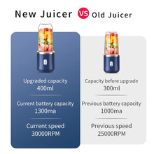 Load image into Gallery viewer, 6 Blades Portable Juicer Cup Juicer Fruit Juice Cup