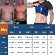Load image into Gallery viewer, Men Sauna Heat Trapping Shirt Sauna Sweat Vest