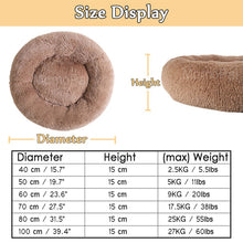 Load image into Gallery viewer, Round pet nest with plush