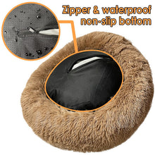 Load image into Gallery viewer, Round pet nest with plush