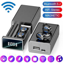 Load image into Gallery viewer, Stereo TWS Wireless Bluetooth 5.2 Headset Waterproof Sport Earphones
