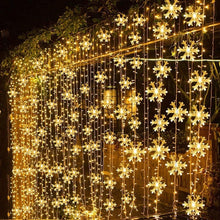 Load image into Gallery viewer, 6M 40Lamp Snowflake Fairy String Lights