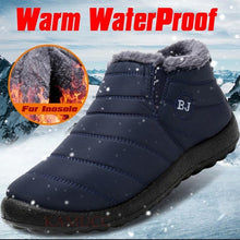 Load image into Gallery viewer, Unisex warm Cotton-padded Boots Soft-soled Waterproof Shoe
