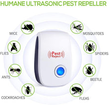 Load image into Gallery viewer, 2 Pcs Ultrasonic mosquito repellent mouse repellent device