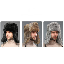 Load image into Gallery viewer, Winter Fur Hat Thickened Heat and Cold-proof Outdoor Cotton Ear Cap