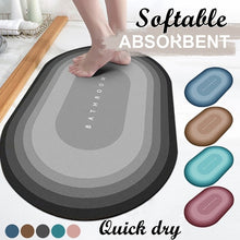 Load image into Gallery viewer, Softable Absorbent Bath Mat Quick Drying Bathroom Rug