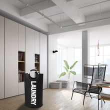 Load image into Gallery viewer, Collapsible Fabric Laundry Hamper