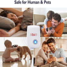Load image into Gallery viewer, 2 Pcs Ultrasonic mosquito repellent mouse repellent device