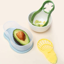 Load image into Gallery viewer, Avocado Slicer 6 In 1 Function Tool Storage Container Set