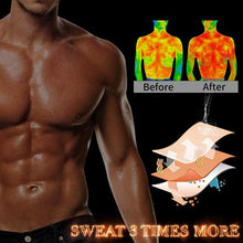 Load image into Gallery viewer, Men Neoprene Zipper Waist Trainer Vest Body Shaper with Two Belt