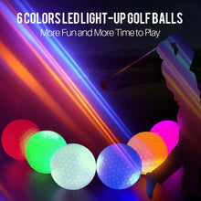Load image into Gallery viewer, 6 Pcs LED Light up Golf Balls